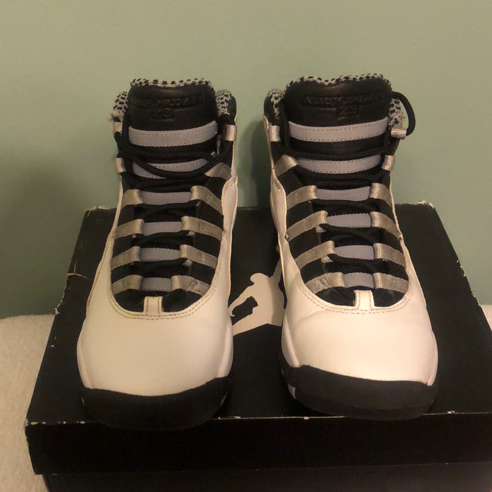 4Y Air Jordan 10 Retro steel